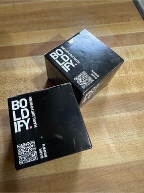 Boldify Hairline Powder - Dark Brown- 2 packages